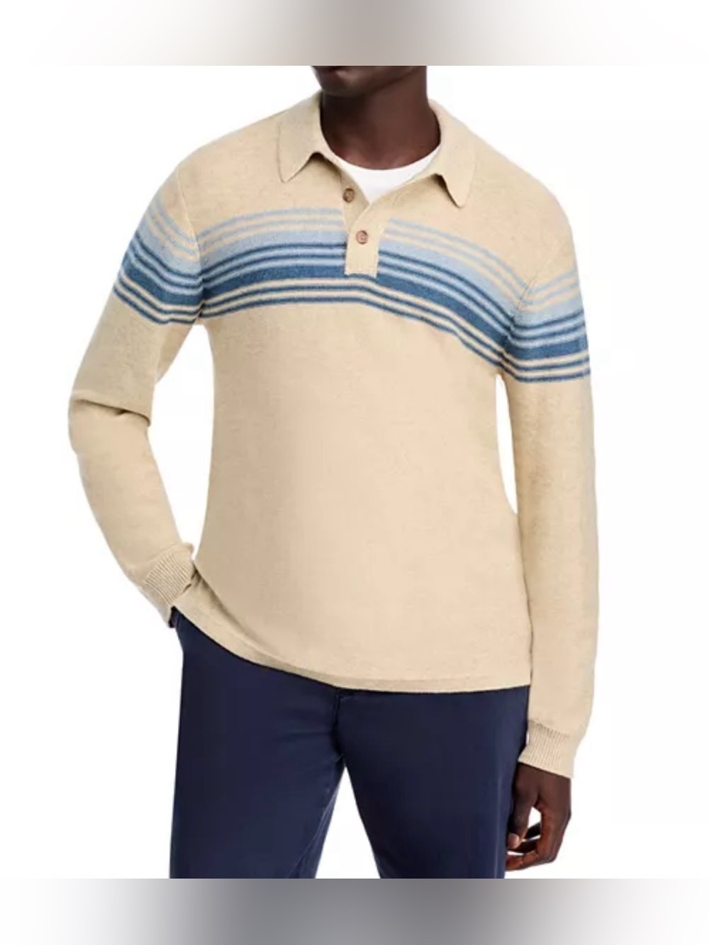 NWT Marine Layer Elias Polo Sweater Sz L